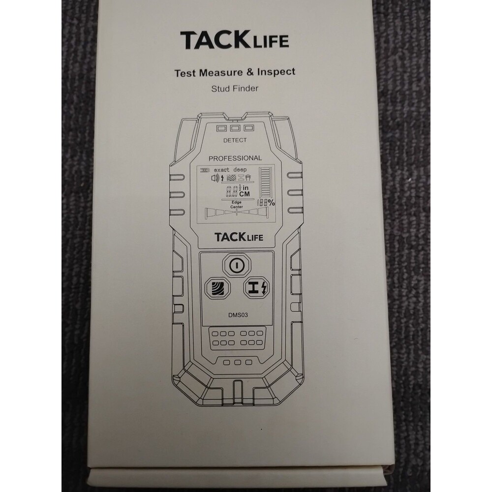 tacklife test measure and inspect laser distance meter hd-60